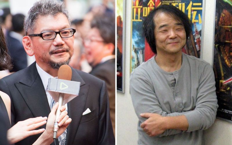 Anno Hideaki và Oshii Mamoru Anno Hideaki và Oshii Mamoru